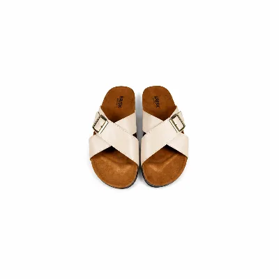 BRK-SLP-126 | Men’s Cross-Strap Buckle Casual Slippers thumbnail 2
