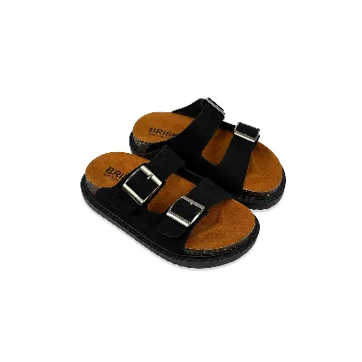 BRK-SLP-402T | Boys’ Double-Buckle Sandals thumbnail 1