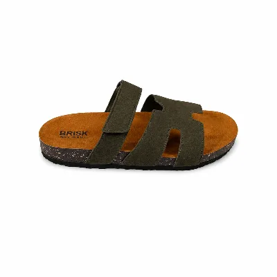 BRK-SLP-317 | Women’s Buckle H-Strap Casual Slippers thumbnail 3