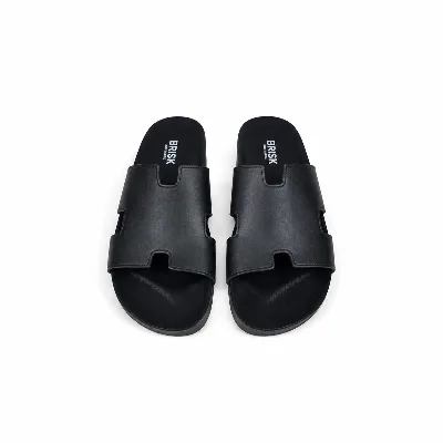 BRK-SLP-120 | Men’s H-Strap Casual Slippers thumbnail 2