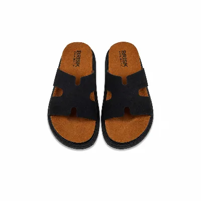 BRK-SLP-401T | Boys’ H-Strap Casual Slippers thumbnail 2