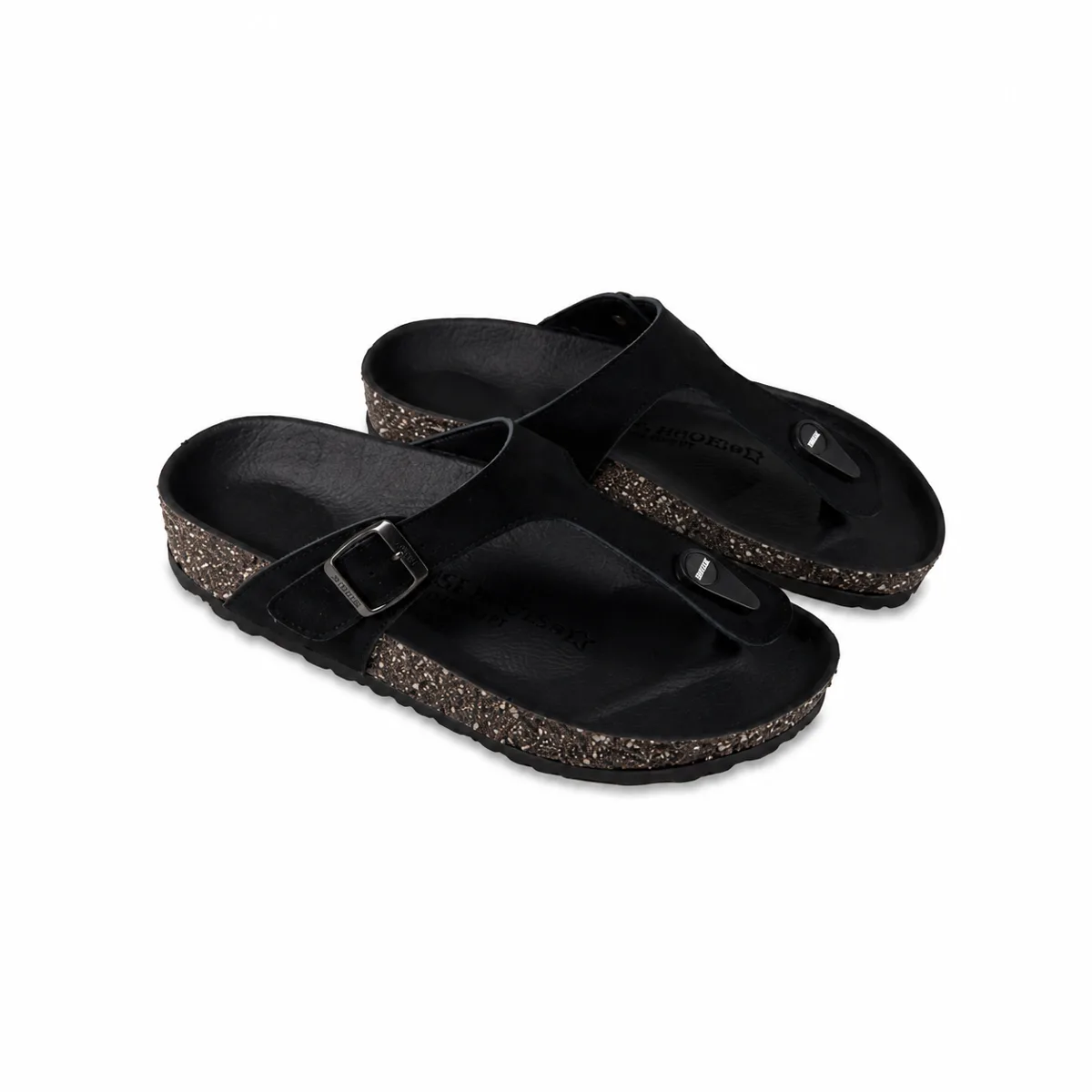 BRK-SLP-2000 | Women’s Buckle Toe-Loop Comfort Slippers