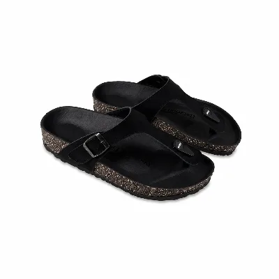 BRK-SLP-2000 | Women’s Buckle Toe-Loop Comfort Slippers thumbnail 1