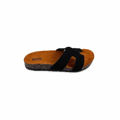 BRK-SLP-313T | Women’s Cross-Strap Fashion Slippers thumbnail 3