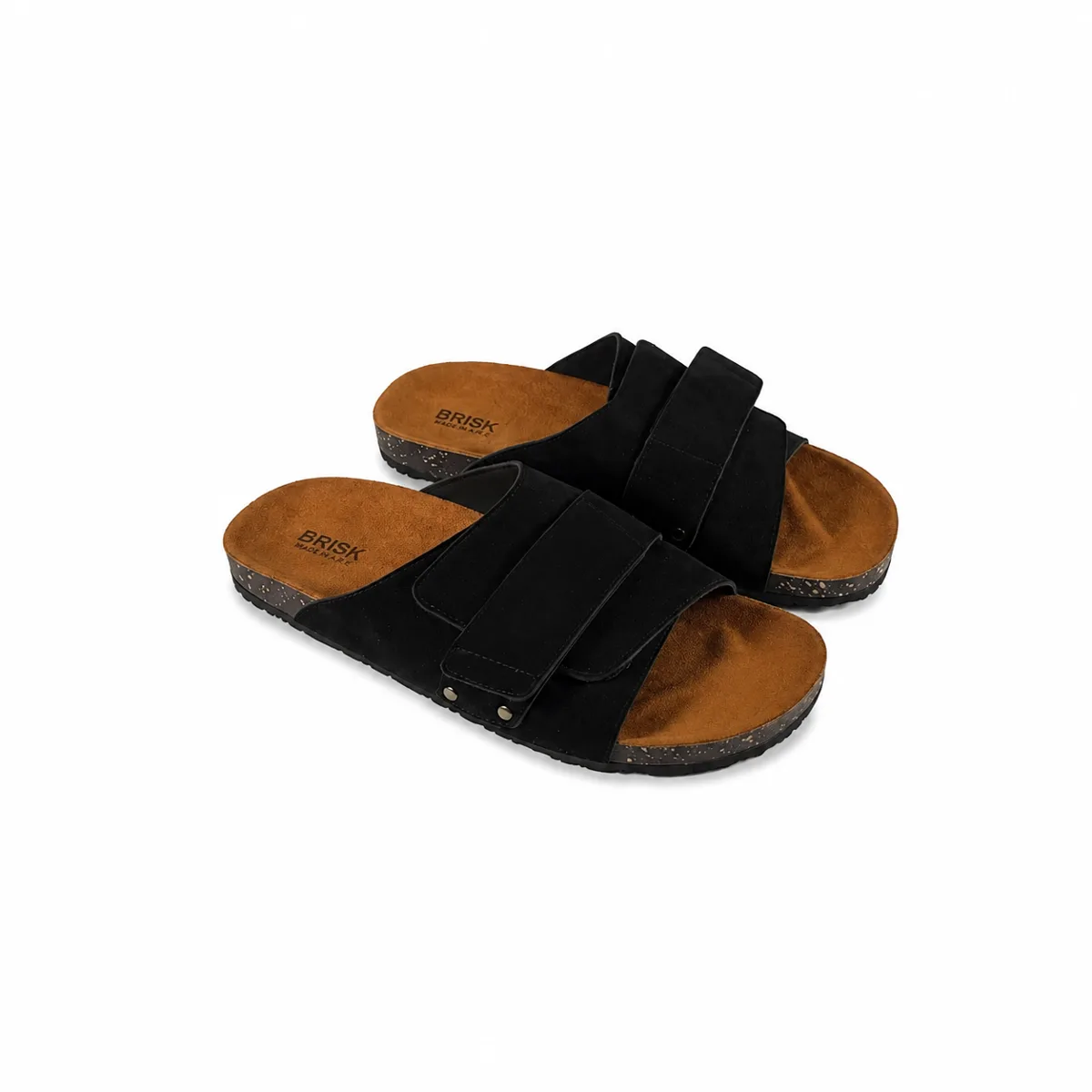 BRK-SLP-121 | Men’s Multi-Strap Casual Slippers