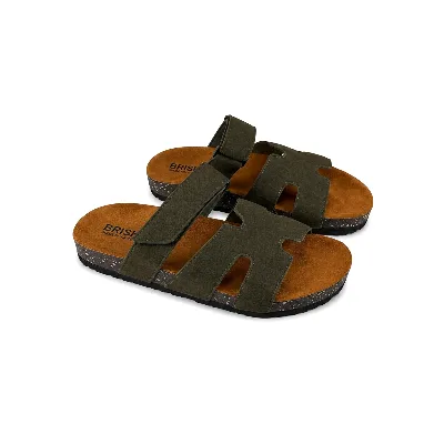 BRK-SLP-317 | Women’s Buckle H-Strap Casual Slippers thumbnail 1