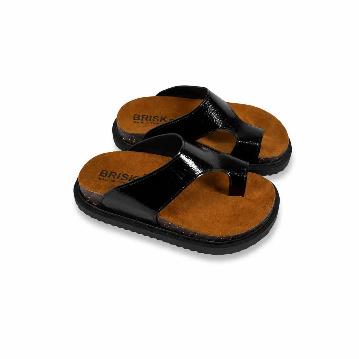 BRK-SLP-400 Girls' Metallic Comfort Slippers