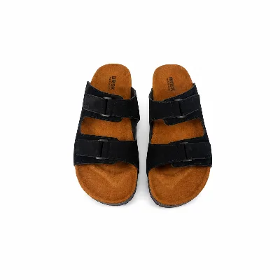BRK-SLP-111 | Men’s Double-Buckle Casual Slippers thumbnail 2